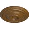 Ekena Millwork Traditional Ceiling Medallion (Fits Canopies up to 4"), 14 3/4"OD x 1 3/4"P, Smokey Topaz Crackle CM14TRSTC - alternate 3